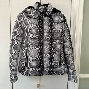 Animal Print Snow Jacket